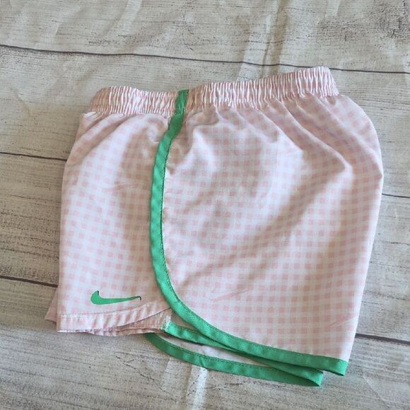Nike Pink and Green Athletic Shorts - Picture 5 of 6